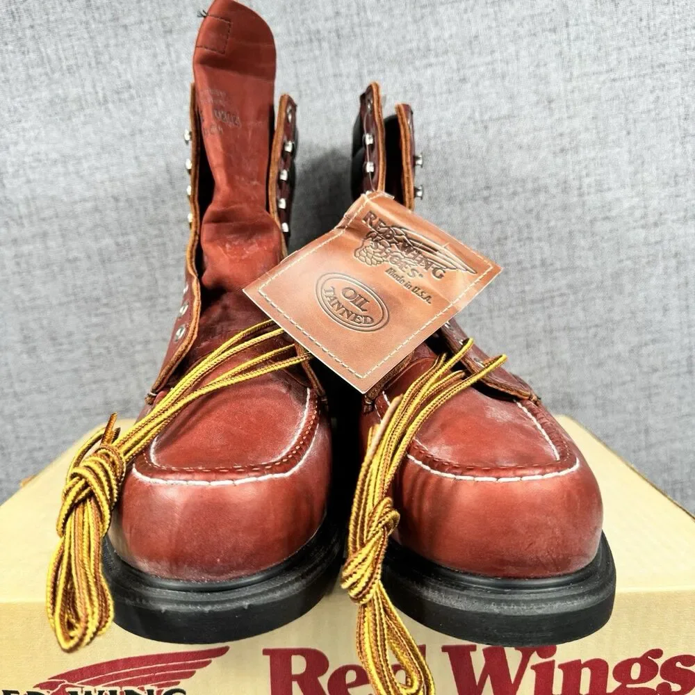 Red Wing Boots Men's 10 EE 404 Supersole Leather Work Vintage